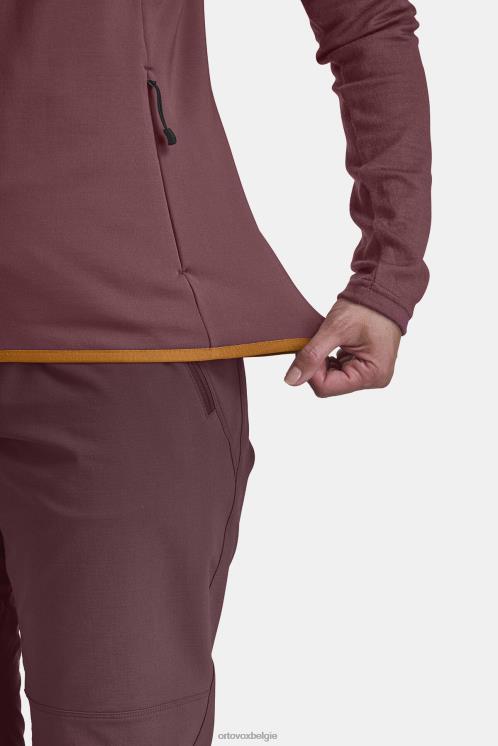 vrouwen berg roos fleece plus vest ORTOVOX kleding LX0XF1106