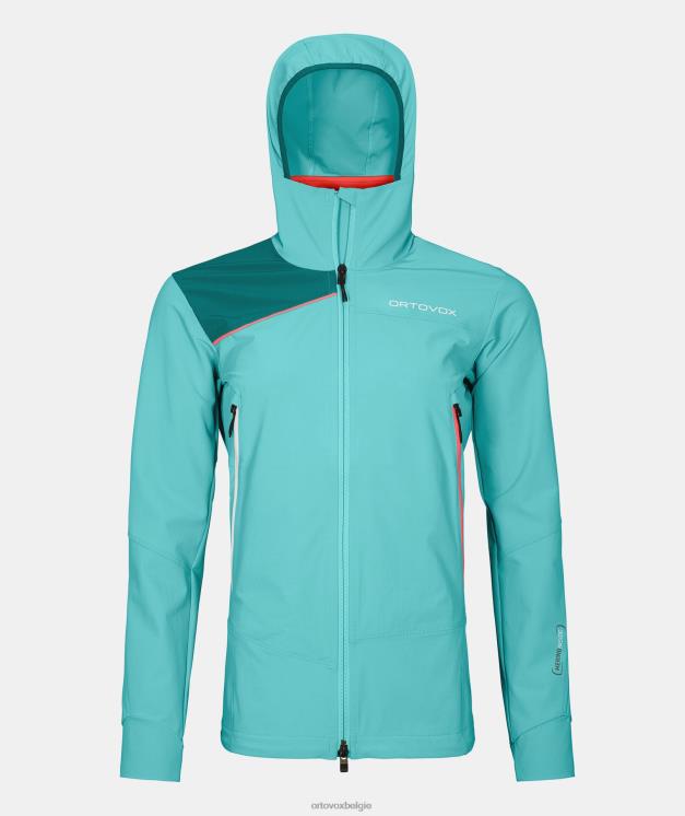 vrouwen ijs waterval Pala jas met capuchon ORTOVOX kleding LX0XF1155