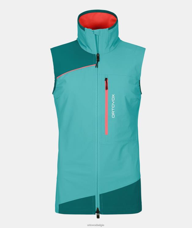 vrouwen ijs waterval Pala licht vest ORTOVOX kleding LX0XF1203