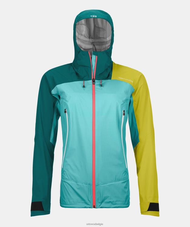 vrouwen ijs waterval westalpen 3l lichte jas ORTOVOX kleding LX0XF1220