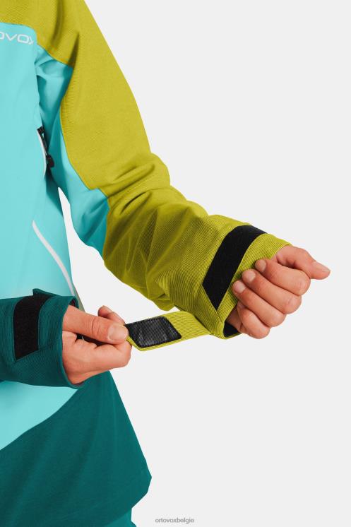 vrouwen ijs waterval westalpen softshelljas ORTOVOX kleding LX0XF1046