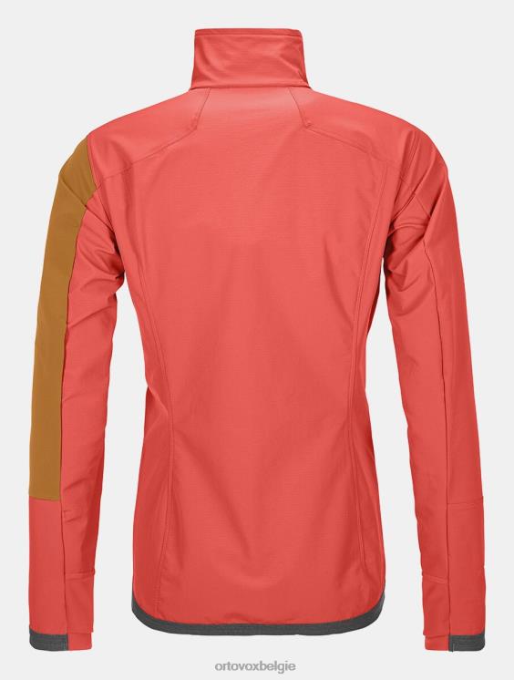 vrouwen koraal berrino-jasje ORTOVOX kleding LX0XF922