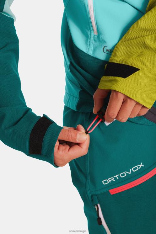 vrouwen koraal westalpen softshelljas ORTOVOX kleding LX0XF1045