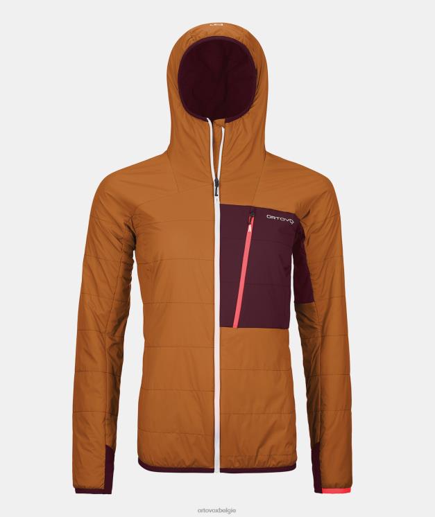 vrouwen sluwe vos Zwitsers wollen piz duan jasje ORTOVOX kleding LX0XF1097