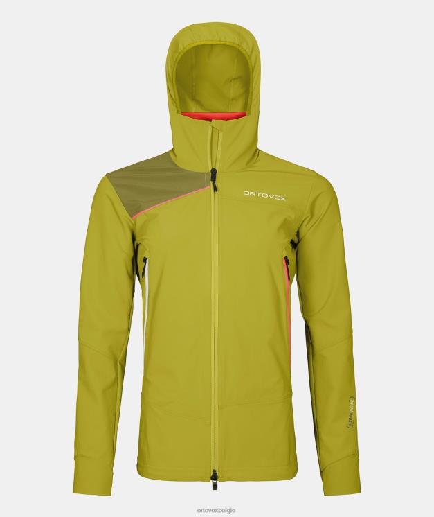 vrouwen vuil madeliefje Pala jas met capuchon ORTOVOX kleding LX0XF1153