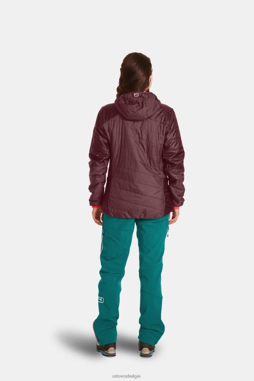 vrouwen wijn proeven Westalpen Zwitserse wollen jas ORTOVOX kleding LX0XF1051