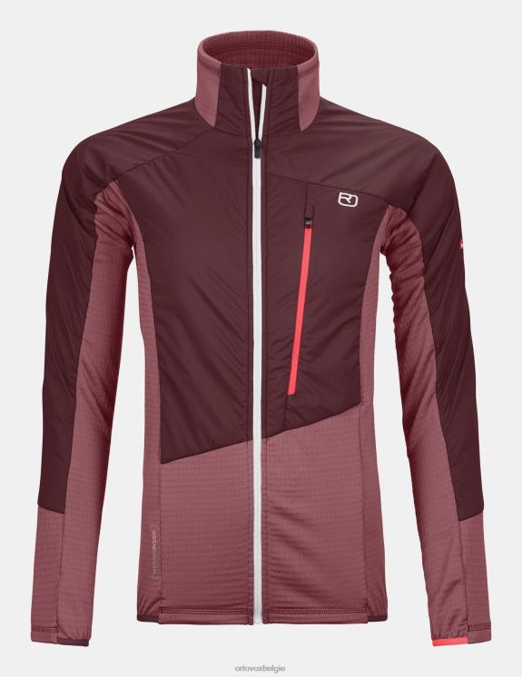vrouwen wijn proeven Westalpen hybride Zwitserse wollen jas ORTOVOX kleding LX0XF1049