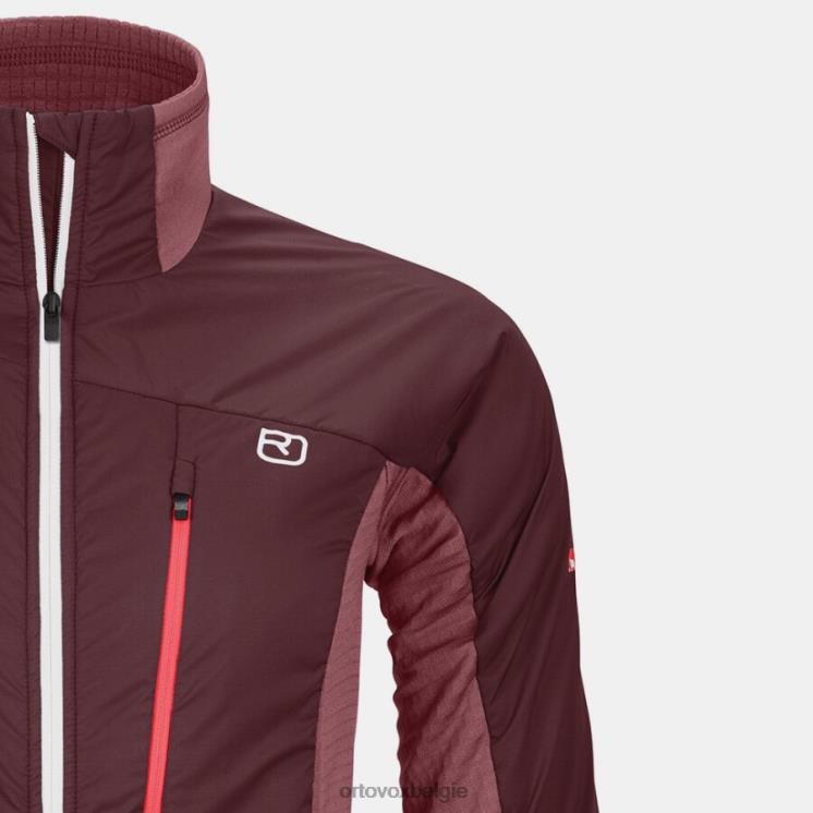 vrouwen wijn proeven Westalpen hybride Zwitserse wollen jas ORTOVOX kleding LX0XF1049