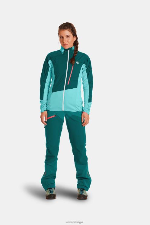 vrouwen wijn proeven Westalpen hybride Zwitserse wollen jas ORTOVOX kleding LX0XF1049