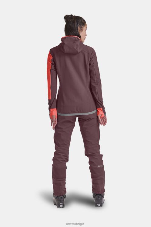 vrouwen wijn proeven berrino-jas met capuchon ORTOVOX kleding LX0XF897