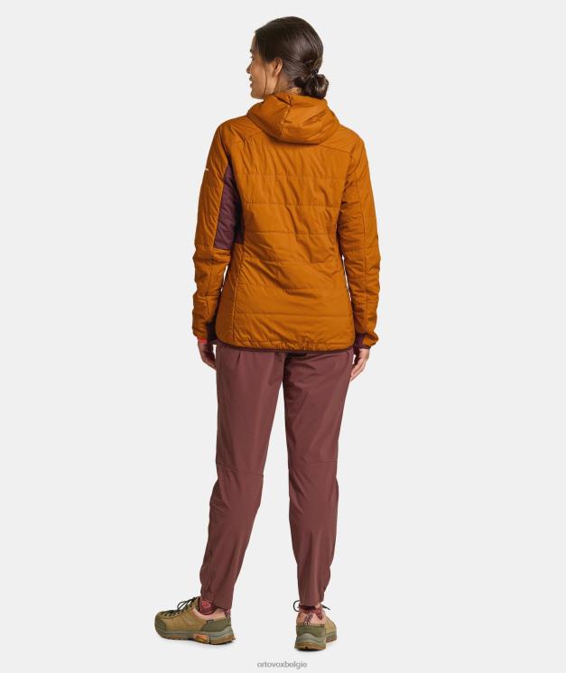 vrouwen wilde roos Zwitsers wollen piz duan jasje ORTOVOX kleding LX0XF1095