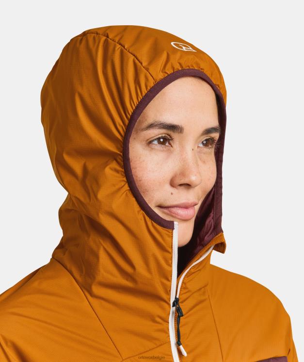 vrouwen wilde roos Zwitsers wollen piz duan jasje ORTOVOX kleding LX0XF1095