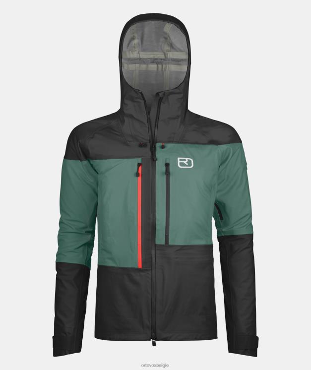 vrouwen zwarte raaf Guardianshell-jack van 3l ORTOVOX kleding LX0XF728