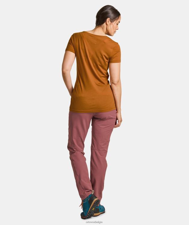 vrouwen benzine blauw 120 coole tec leaf-logo-ts ORTOVOX kleding LX0XF1188