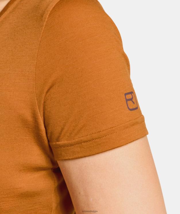 vrouwen benzine blauw 120 coole tec leaf-logo-ts ORTOVOX kleding LX0XF1188