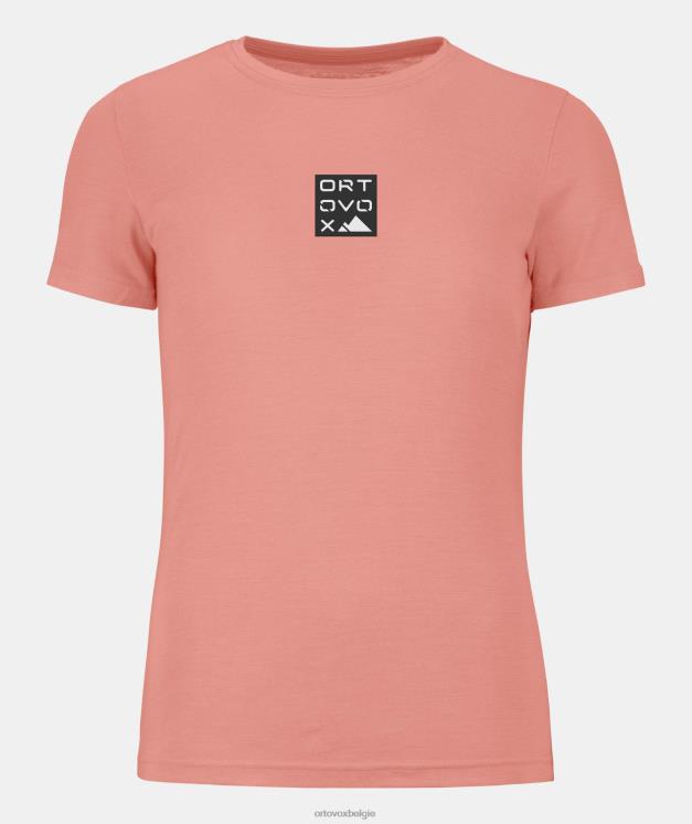 vrouwen bloeien 185 merino vierkante ts ORTOVOX kleding LX0XF1069