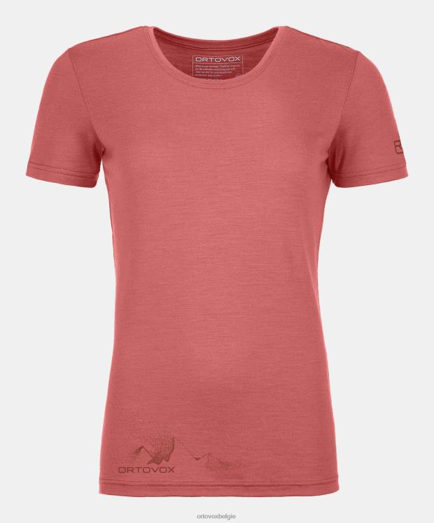 vrouwen blozen 185 merino logospray ts ORTOVOX kleding LX0XF1225