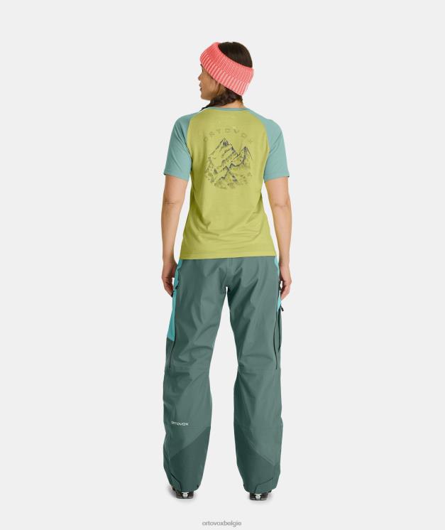 vrouwen ijzergrijze mix 150 coole balpennen ORTOVOX kleding LX0XF1079