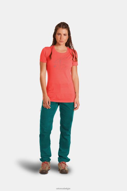 vrouwen koraal 120 tec lafatscher topots ORTOVOX kleding LX0XF1211