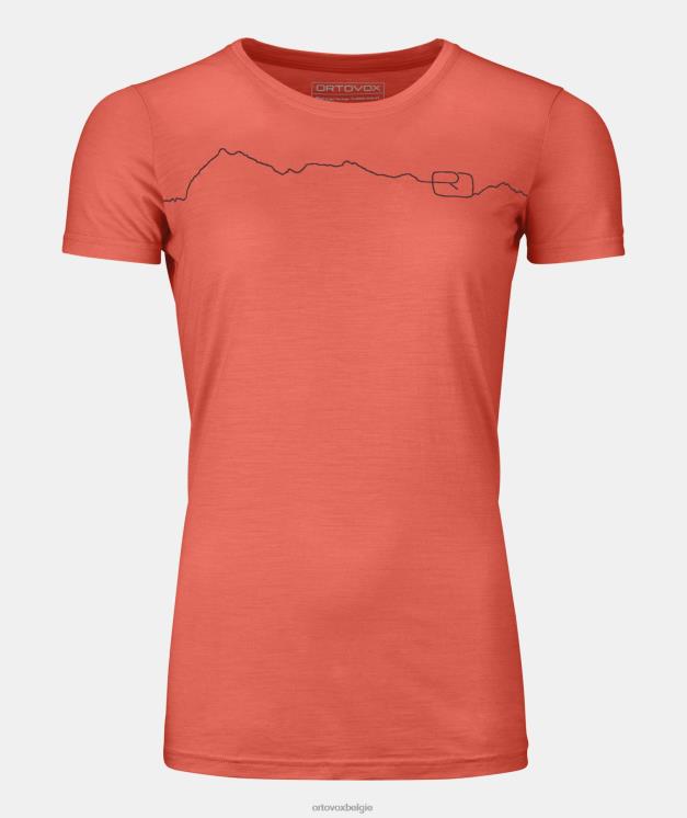 vrouwen koraal 150 coole bergts ORTOVOX kleding LX0XF1011