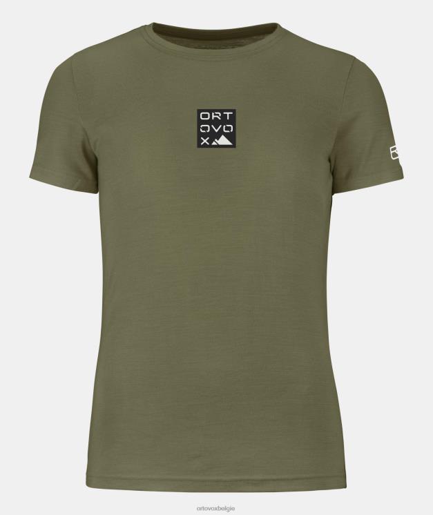 vrouwen wilde kruiden 185 merino vierkante ts ORTOVOX kleding LX0XF1071