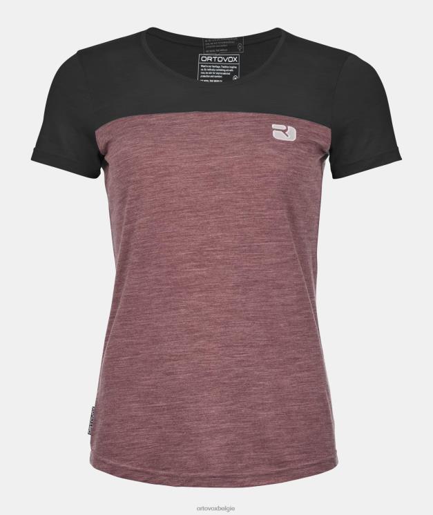 vrouwen zwarte raaf 150 coole logo-ts ORTOVOX kleding LX0XF1224