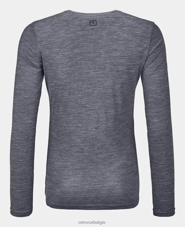 vrouwen zwarte staalmix 150 koele, schone ls ORTOVOX kleding LX0XF1019